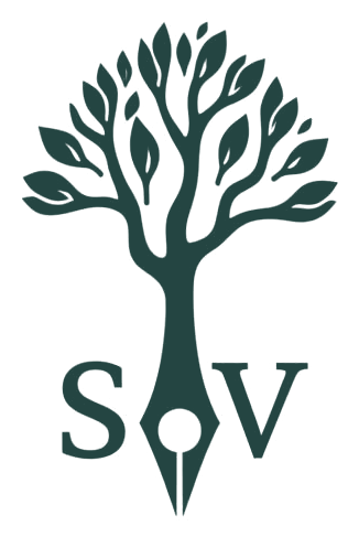 sean.vote — redwood and pen-nib mark